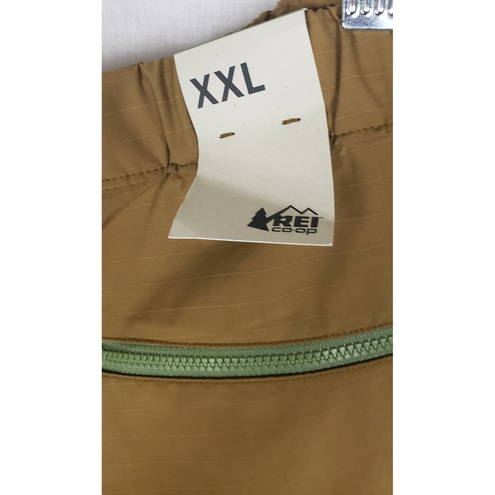 REI Co-Op Shorts Mens Trailmade Amphib Mens XXL Oak Brown Ripstop Belt Gorpcore - Picture 6 of 13